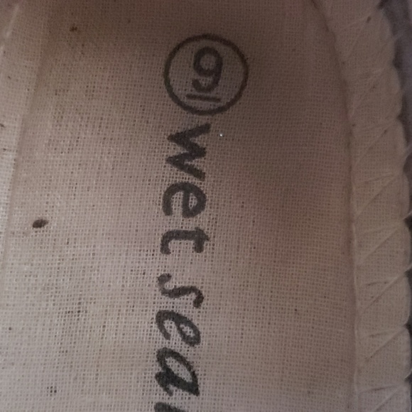 💐WET SEAL n CITY SNEAKER SUMMER CAMP SHOES Sz 9💐 - Picture 4 of 8
